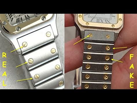 cartier panthere watch real vs fake|are cartier watches genuine.